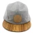 Import Solid wood brim hat custom wool fabric grey 5 panels soft snapback hip hop dad hat from China
