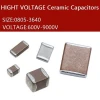 Chips capacitor 270PF +-5% N271J NPO 2000V 1206 High voltage SMD capacitor manufacturer
