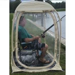 Fishing tent Autumn and winter single outdoor windproof transparent tent raft fishing winter fishing wild fishing insul