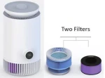 UV Air Purifier with Humidification HEPA Filter Wick Filter Water Washing Purification Humidifier