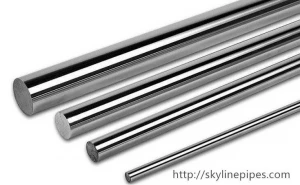 China chrome plated rods for hydraulic cylinder piston rods.