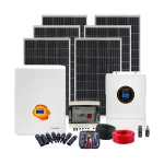 20kW Lithium Ion 51.2V Home Off-Grid All-in-One Family Solar Power Generation System bess