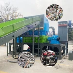 Waste Furniture Doors and Windows Tables Chairs and Benches Sofa Shredder Large Solid Waste Recycling Production Line