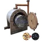 Corn cob horizontal carbonization furnace, large capacity wood carbonization furnace, carbon powder making machine