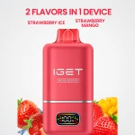 IGET MOVE B50000 Strawberry Ice Mango Premium Disposable Vape Best Wholesale Price Türkiye Global