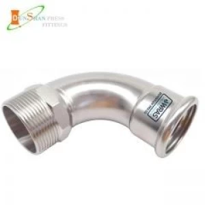 (Propess x Female)Propess 90º Elbow With Female Thread Stainless Steel