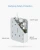 Import Tessan TS-202 Extension Lead with 3 USB Slots,13A 4 Way Multi Plug Extension Cable 2M, Wall Mounted Power Strip Socket from China