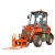 Import 0.8 ton Everun ER08 mini agricultural farm bucket with compact front skid steer wheel loader for sale from China