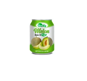 SUNSIP FRUIT JUICE with Melon – 250ml stubby can