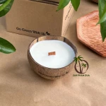 COCONUT SHELL CANDLE HANDMADE in VIETNAM COCO-ECO BRAND