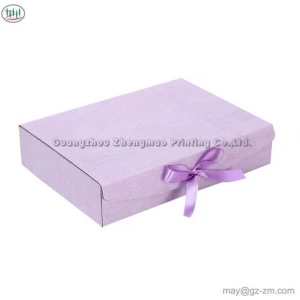 Luxury Customized Logo Folding Recycled Paper Cardboard Gift Box