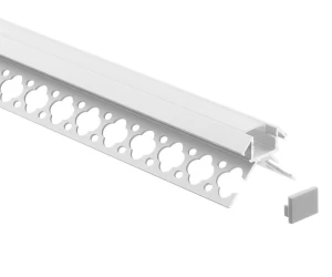 Trimless Aluminum LED Profile Corner Linear Lighting Profile 40.6*27.7