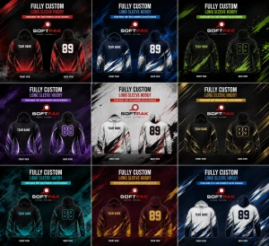 Custom Sublimated Long Sleeve Hoodie for Personalized Style