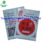 custom made Snack foods packaging bag Printed back sealed  PET/PE leisure food multilayer pouch