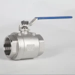 WCB/Stainless Steel Screw Thread Ball Valve