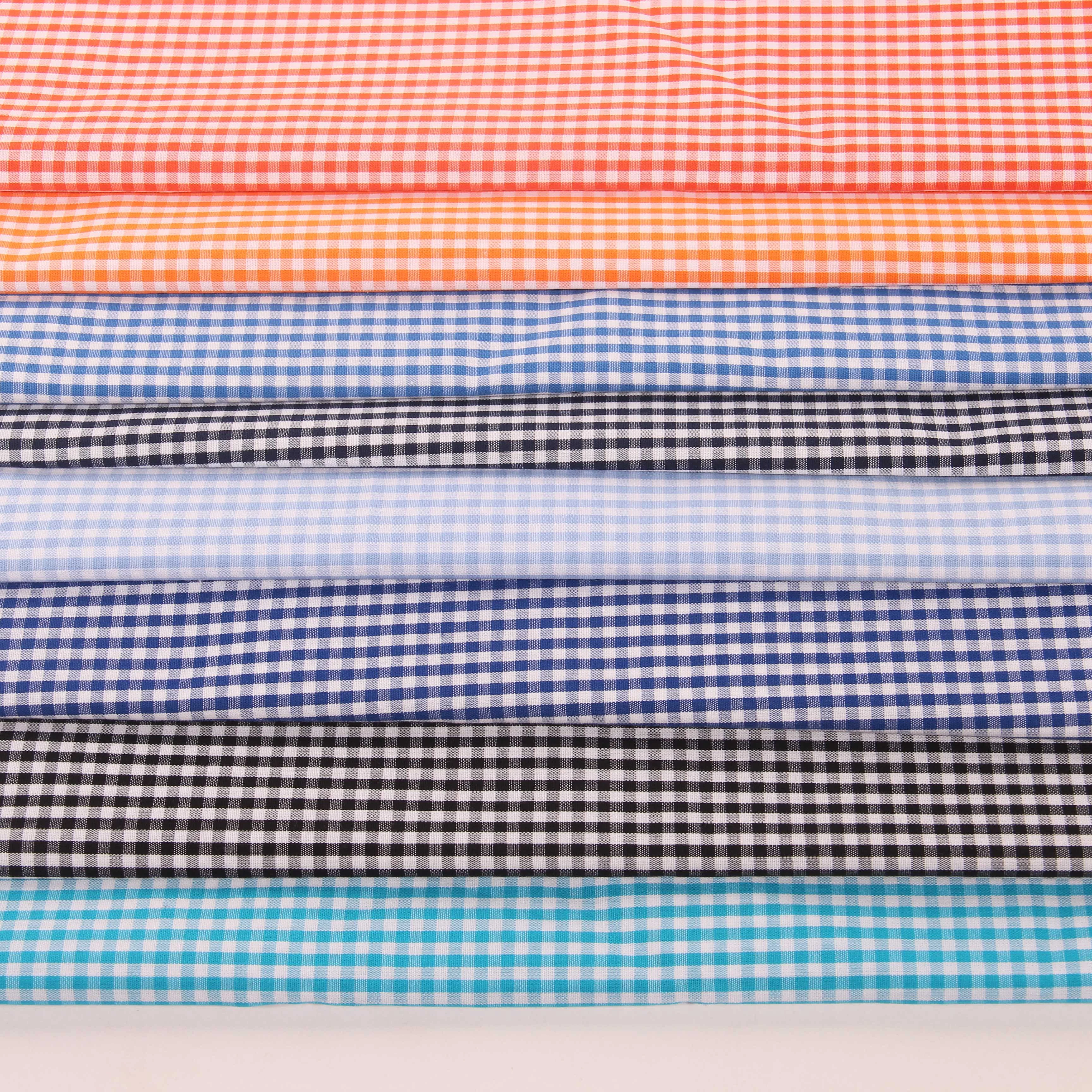 100% cotton classic Chaoyang check series in stock yarn dyed fabric