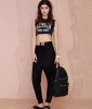 100% Cotton New Arrival Sexy Crewneck Short Cool Fresh Girl Letter Print Pretty Summer Casual Crop Top Fashion Tank Top Women
