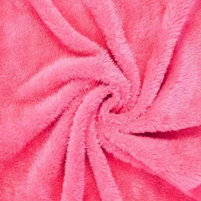 100% Polyester Single Brush Sherpa Fleece Fabric
