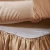 Import 100% silk bed skirt from China