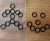 Import 100Pcs Factory Price Customize Hot Selling  Tattoo Use Black O-Ring Rubber from China