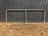 100x200mm Galvanized metal tube 12 ft gates for sale