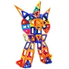102PCS Customizable 3D Educational toys manufactures ABS magnetic intelligence building blocks for sale