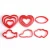 Import 108 pcs Plastic Cookie Cutters set, cartoon cookie cutter tools with Digital animal fruit vegetable alphabet shape from China