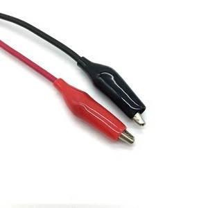 1.0M/3FT BNC Male to Dual Test Alligator Clip Oscilloscope Probe Lead Cable
