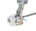 110 Wire Cutter Knife Telecom Pliers Krone LSA Punch Down Tool For Rj45 Keystone Jack Module Network Cable Telephone Patch Panel