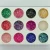 Import 12 Colors Nail Art 3d Nail Art Decorations Sparkle Powder Crushed Sea Shell Glitter Tips from China