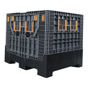 1200*1000*1000mm heavy duty collapsible container/ pallet boxes/plastic storage box