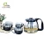 1250 ML/100 ML Modern Glass Coffee Tea Set With Teapot
