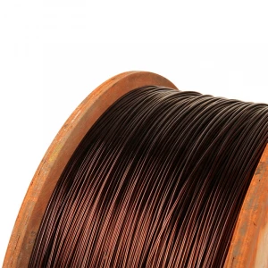 1.3mm AWG Gold Color Copper Clad Aluminum Enamelled Wire electric cables