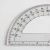 Import 15cm 180 degree Protractor from China