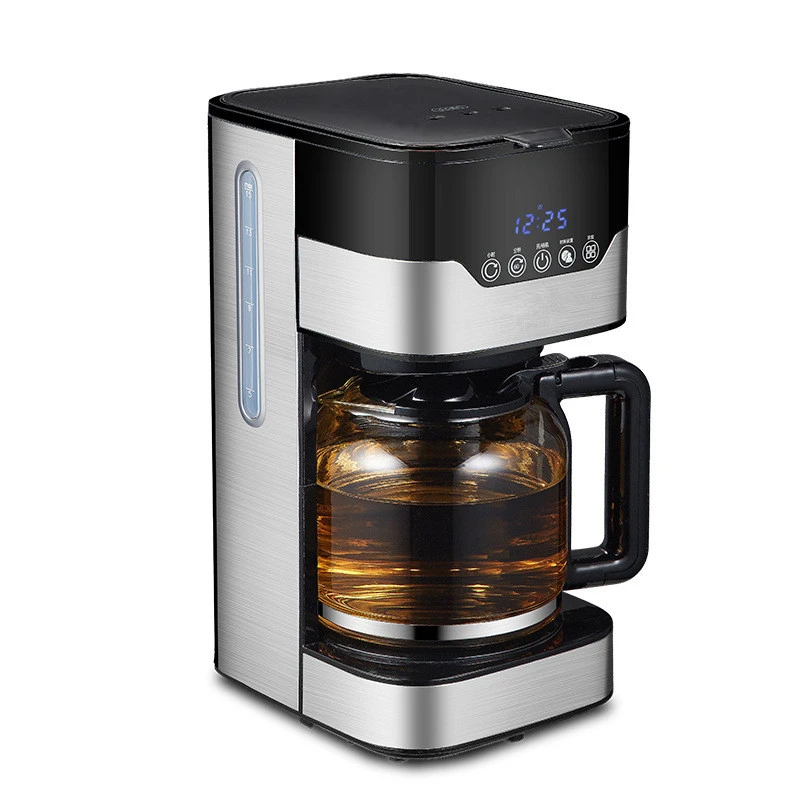 1.5L Full Automatic Electric Tea Maker Home American Coffee Machine Drip Type Coffee Maker With Filter