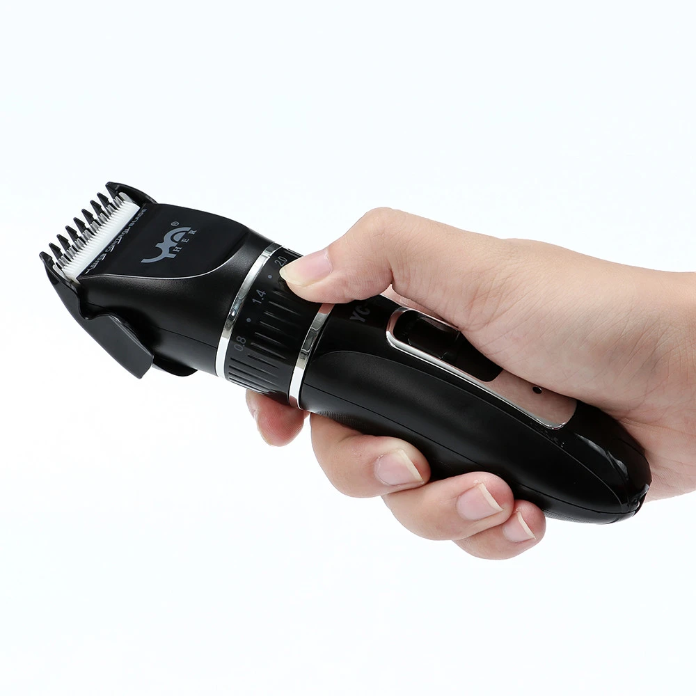 1600mAh Double lithium battery Professional Hair Trimmer Rechargeable Hair Clipper with Ceramic cutter