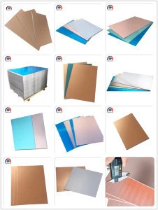 1.6mm Aluminum Based Copper Clad Laminate sheet/CCL for PCB