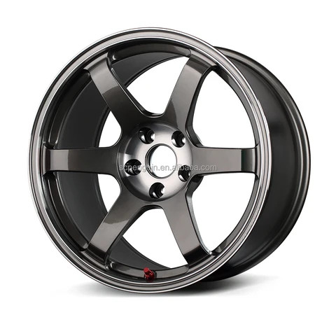 18-24 inch Hubs TE37 CNC Machine Face Finish Aluminium Alloy Passenger Racing Car Auto Parts Forged 5X120 5x114.3 Wheels Rims