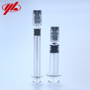 1ml Luer Lock Pre-Filled Glass Syringe