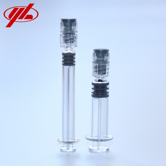1ml Luer Lock Pre-Filled Glass Syringe
