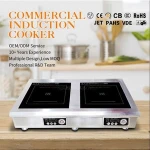 2 Burner 220 V Cookware Set Home Use Electric Safety And High Quality Hot Plate Induction Cooker