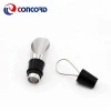 2 in 1 Stainless Steel and Rubber Wine Beverage Stopper and Pourer for Barware