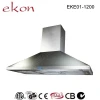 2000m3/hr Airflow Suction Twin Motors Stainless Steel 120cm Commercial Outdoor BBQ Gas Grill Range Hood
