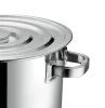 201 Non-magnetic stainless steel tall straight-shaped commercial stock pot/soup pot