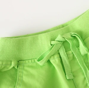 2016 new childrens pants green shorts Woven shorts in summer kids shorts manufacturers selling