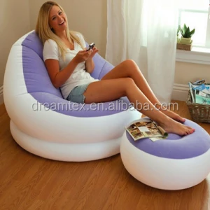 2016 Portable outdoor fast inflatable sofa bag indoor air sofa outdoor sofa