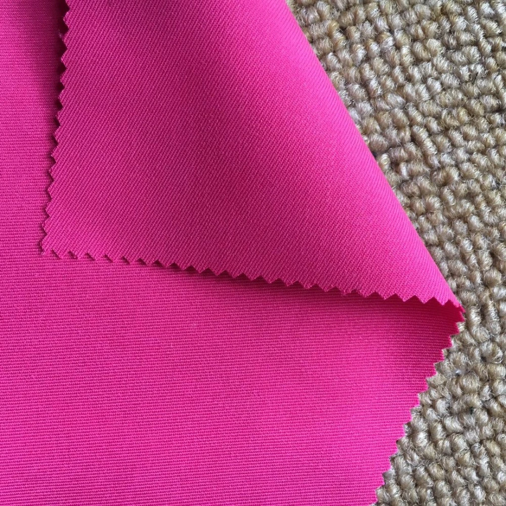 2017 new design of the twill pattern of elastic 100% type woven fabric