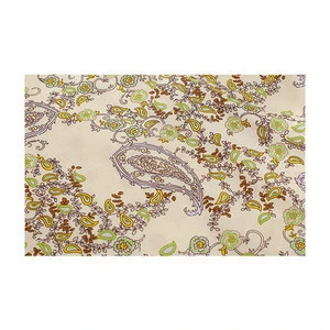 2018 Hot Sales Woven Polyester Ramie Linen Jacquard material floral Fabric/ramie fiber fabric/ramie cotton linen fabric