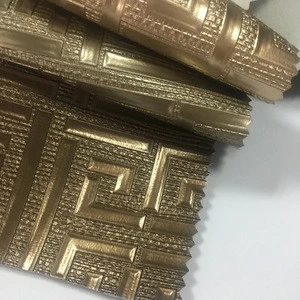 2018 new products china leather fabric material for upholstery and hotel decoration