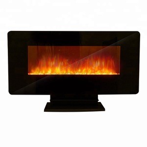 2018 new type big view size panel style electric fireplace